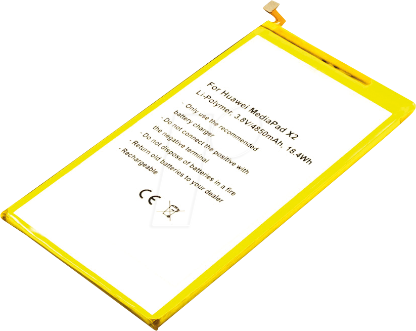 AKKU 30935 - Tablet-Akku für Huawei-Geräte, Li-Po, 4850 mAh
