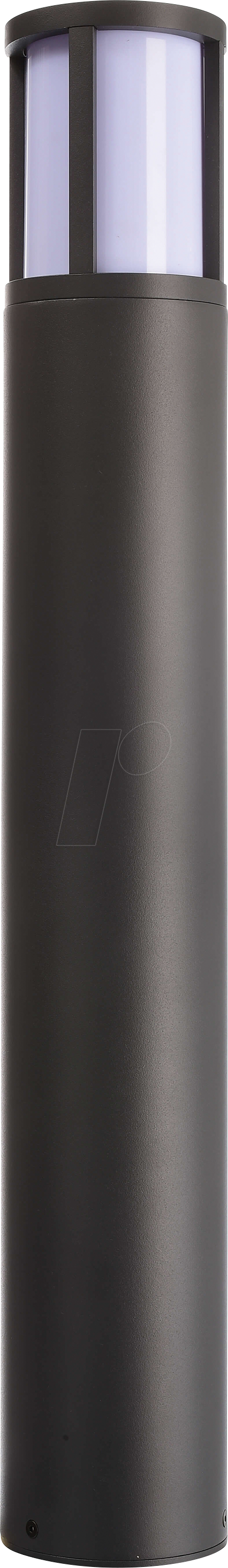 DEKO 730500 - Pollerleuchte, Facado II rund opal 650mm, 1x E27, Grau