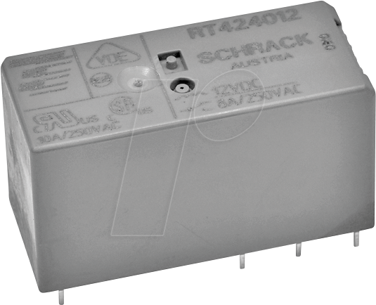 TE 6-1393238-8 - Leistungsrelais monostabil, THT, 24 V DC, 16 A, 1 Wechsler (CO)