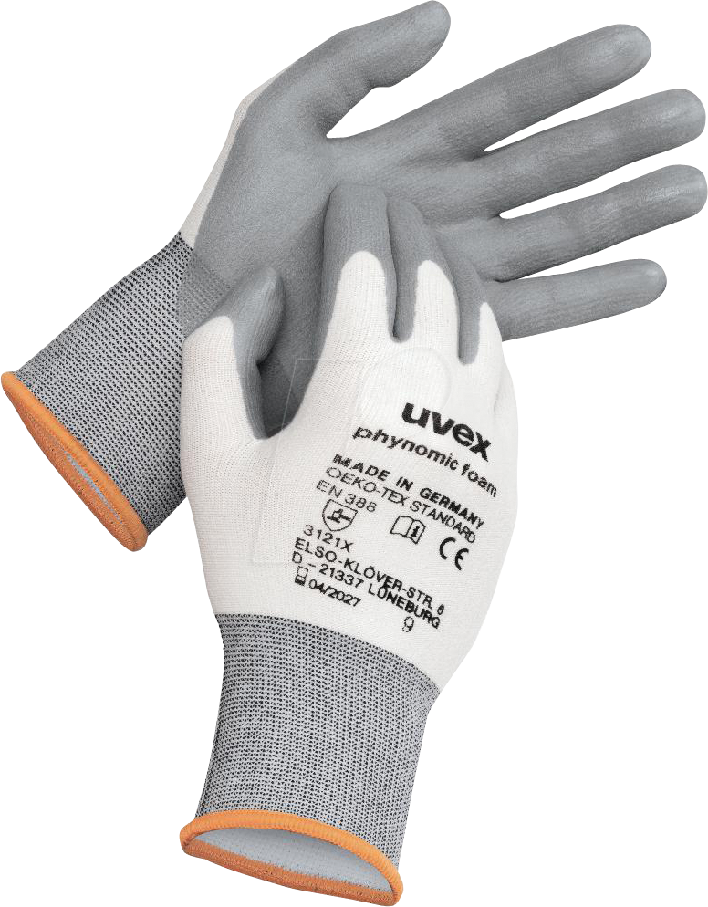 UVEX 6005011 - Schutzhandschuh uvex phynomic foam 60050 Größe 11
