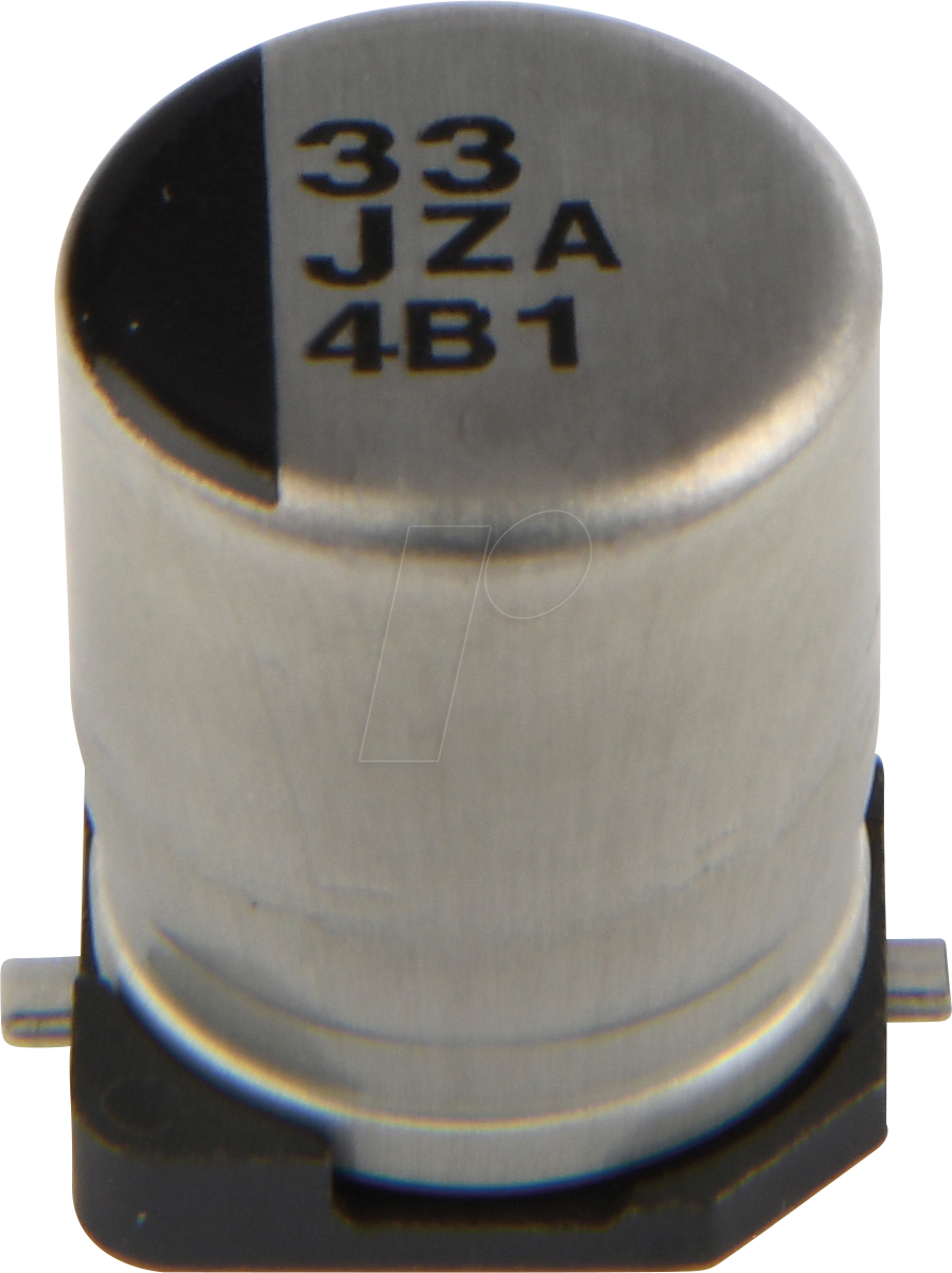 EEHZA 33U 63 - ELKO-Polymere Hybrid SMD, 33 µF, 63 V, 6,3x5,8 mm