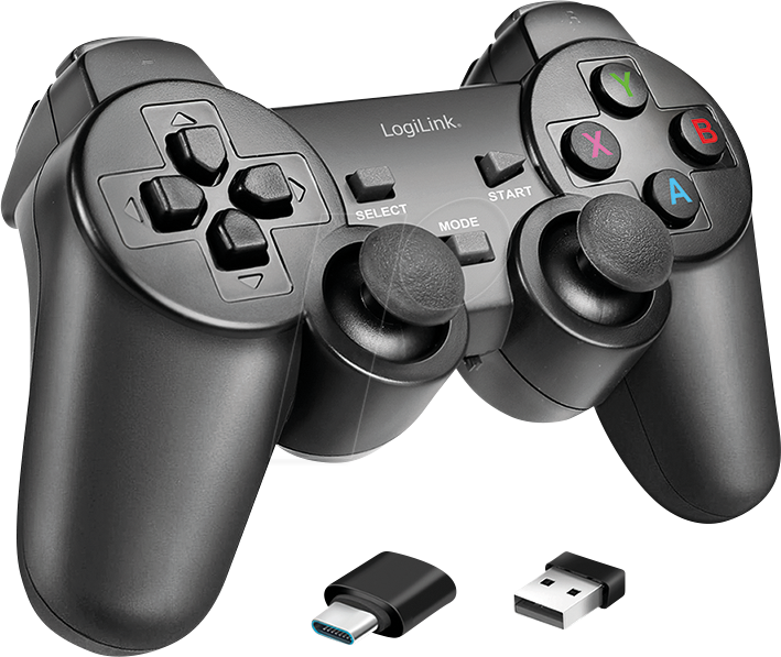 LOGILINK AA0187 - Controller PS3 Wireless schwarz