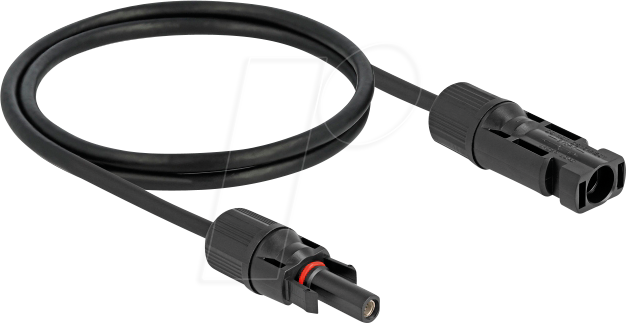 DELOCK 88228 - DL4 Solar Kabel - Stecker/Buchse, Ø 5 mm, 1 m,