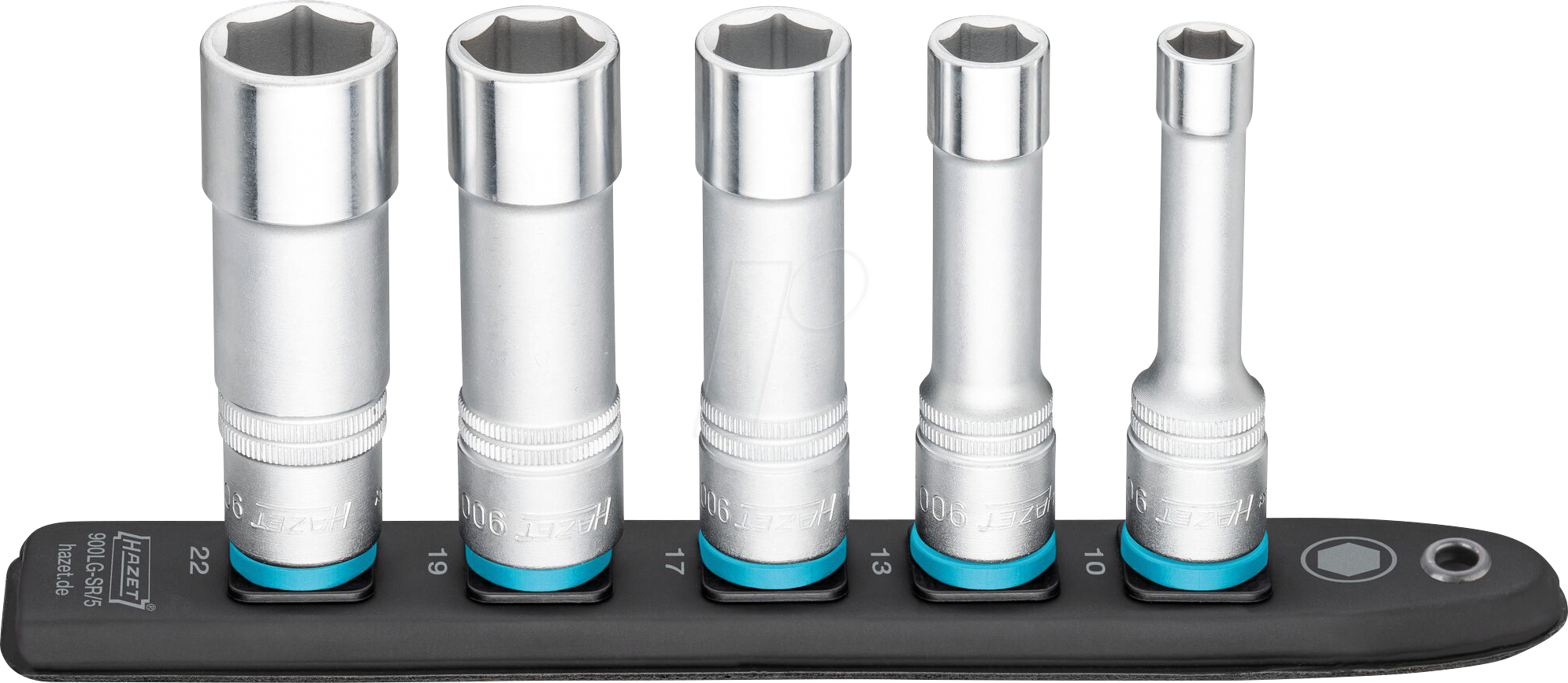 HZ 900LG-SR/5 - SmartRail 1/2´´Außen Sechkant, 5-teilig