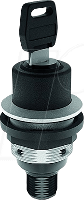 SSSA14IC007 - Schlüsselschalter - 1 S, silber