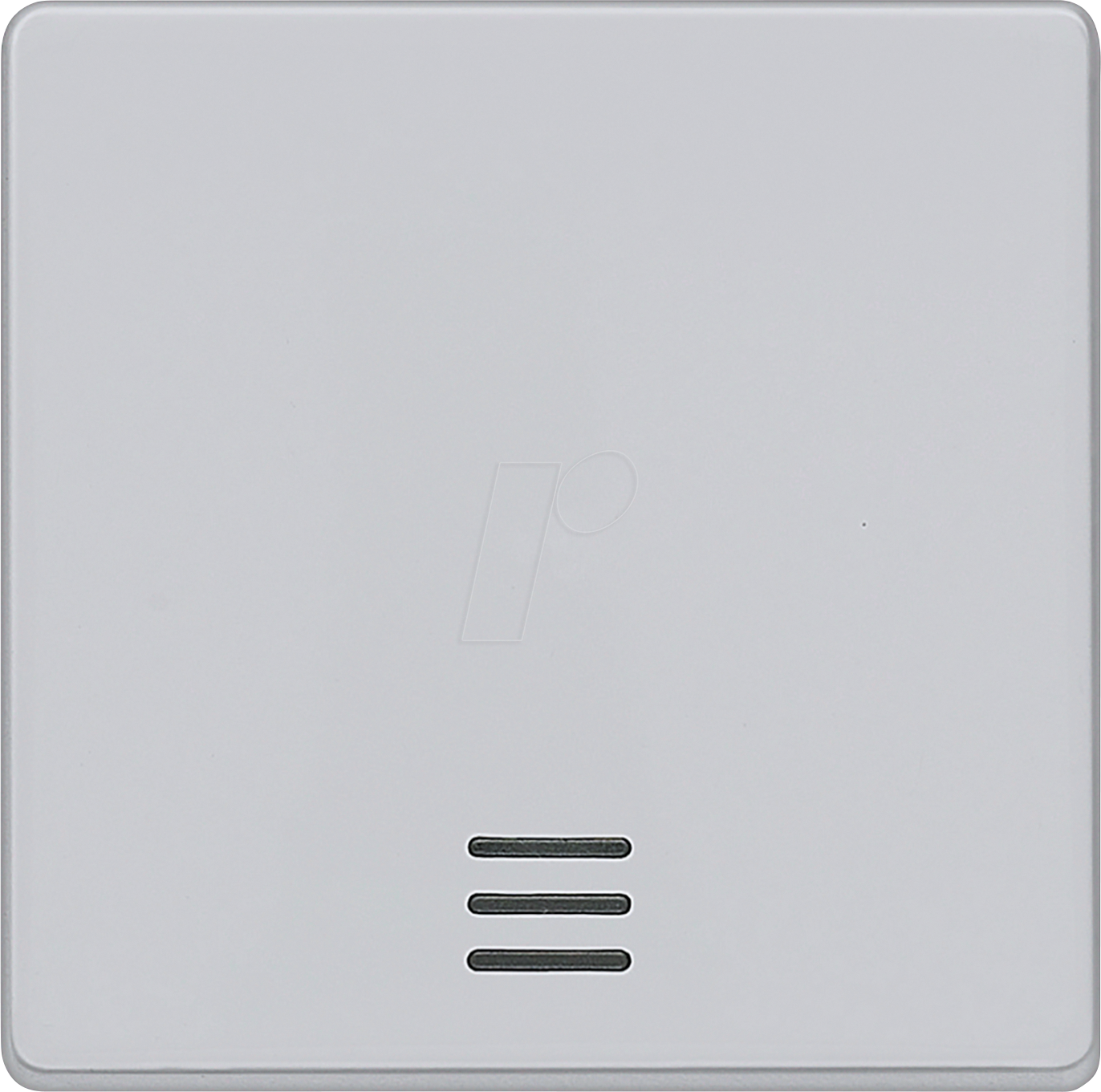 SIE 5TG6240 - DELTA i-system, aluminiummetallic Wippe mit Fenster, 55x 55mm