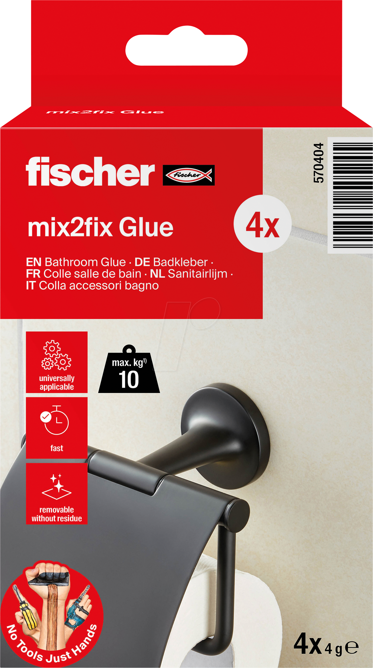 FD 570404 - GOW Multipack Badkleber, 4 Stück