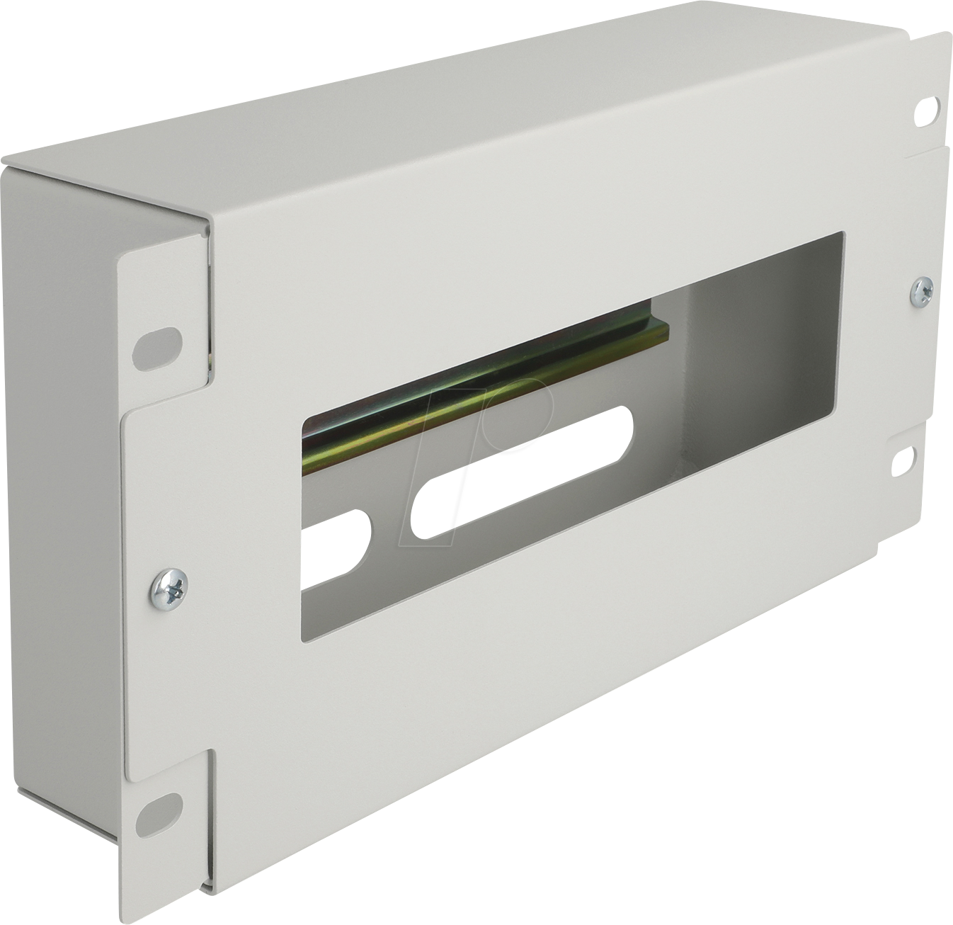 DELOCK 67319 - 10'' Schutzschalterleiste, 3 HE