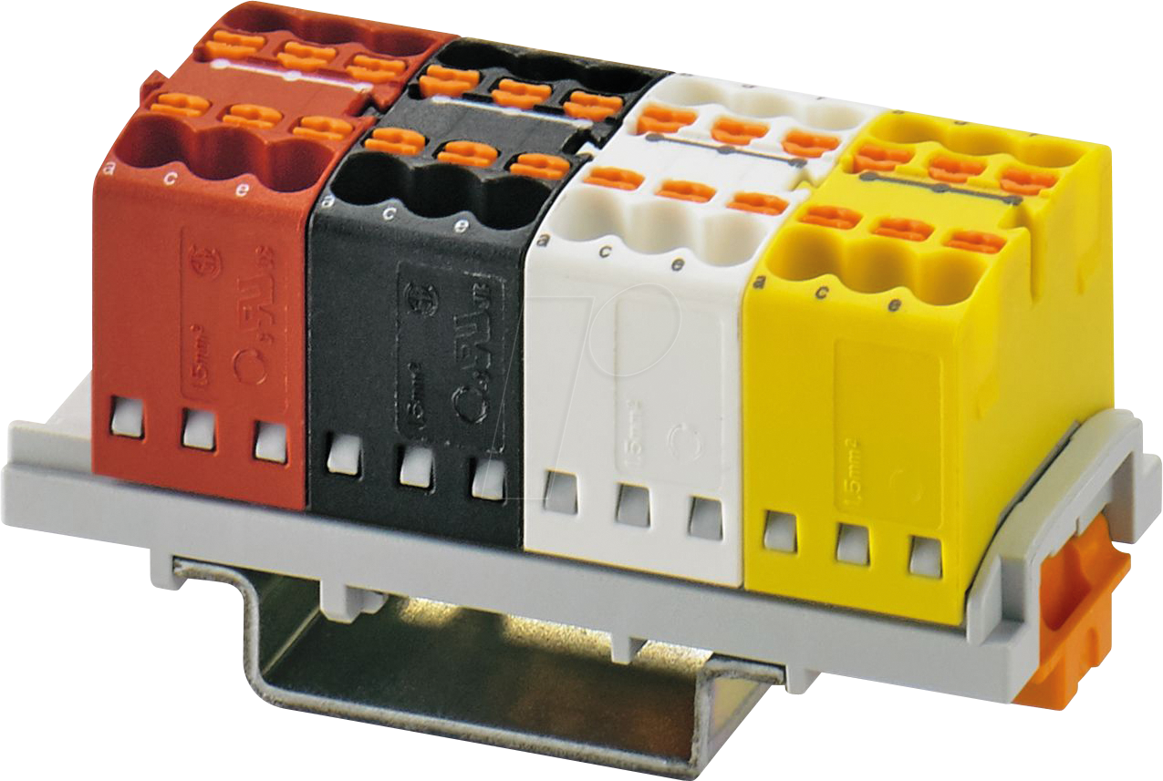 PHOE 1187192 - PTFIX 1,5-KNX-NS35 - Funktionsverteilerblock