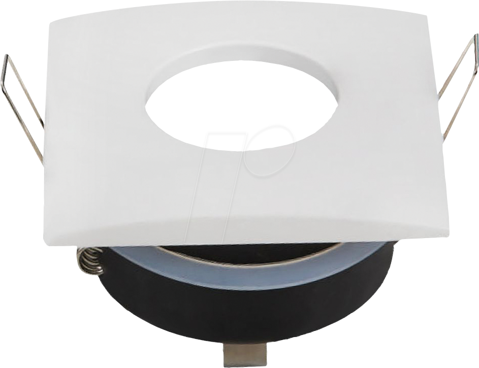 OPT 2011 - Deckeneinbauring, GU10, eckig, weiß