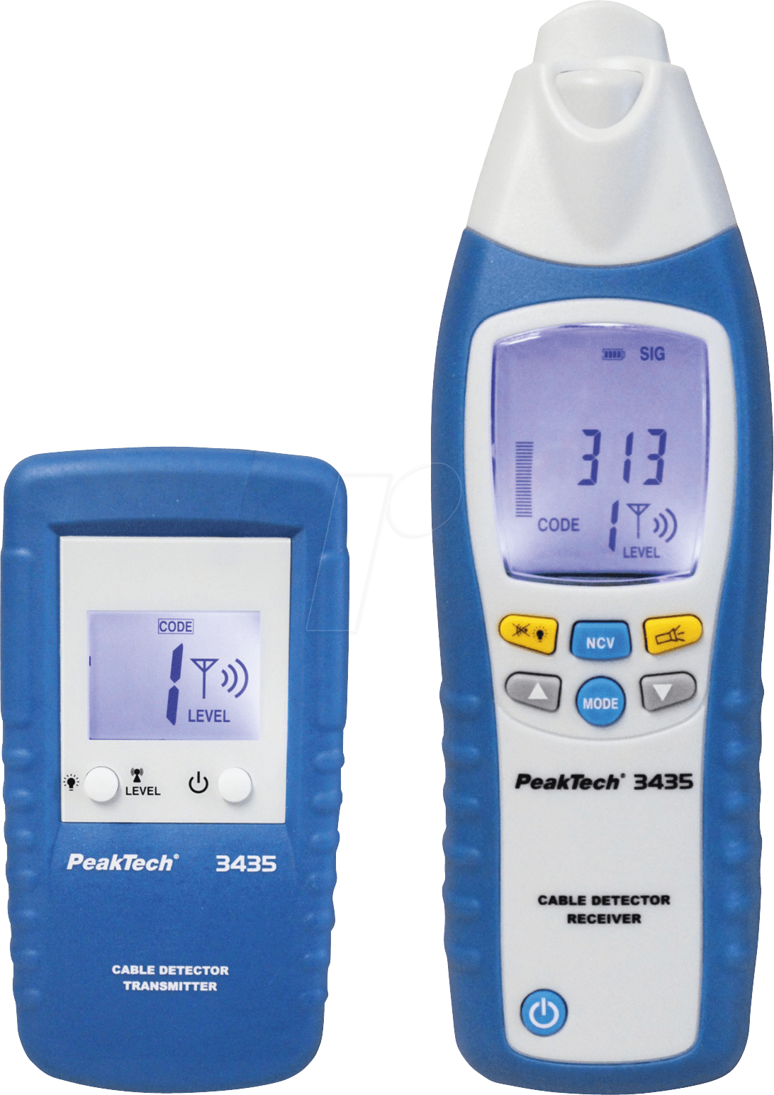 PEAKTECH 3435 - Leitungssucher mit Sender und Empfänger
