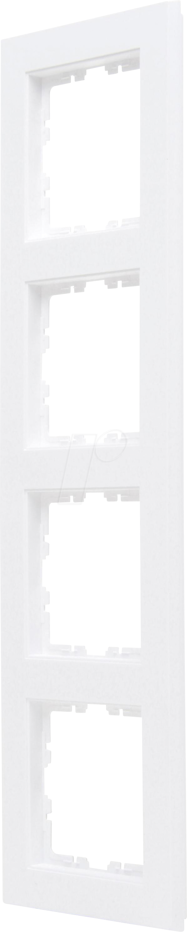 Thumbnail - EL 07 402832001 - HK07 - Abdeckrahmen 4-fach, arktisweiß matt