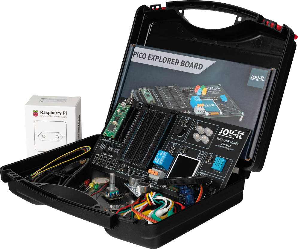 Thumbnail - RPI PICO EX-SET - Raspberry Pi Pico Explorer Set inkl. Pico WH