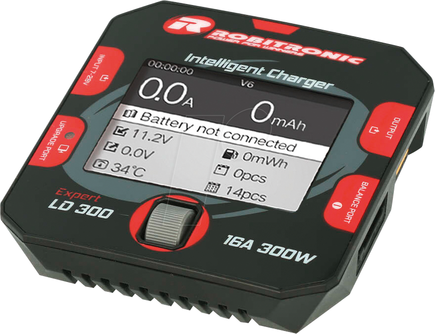 EXPERT LD 300 - Ladegerät für Akkupacks, für 1-6s, 16 A, 300 W