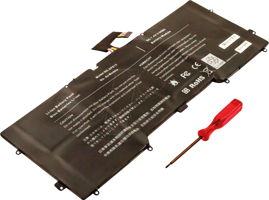 AKKU 53602 - Notebook-Akku für DELL, Li-Po, 7430 mAh