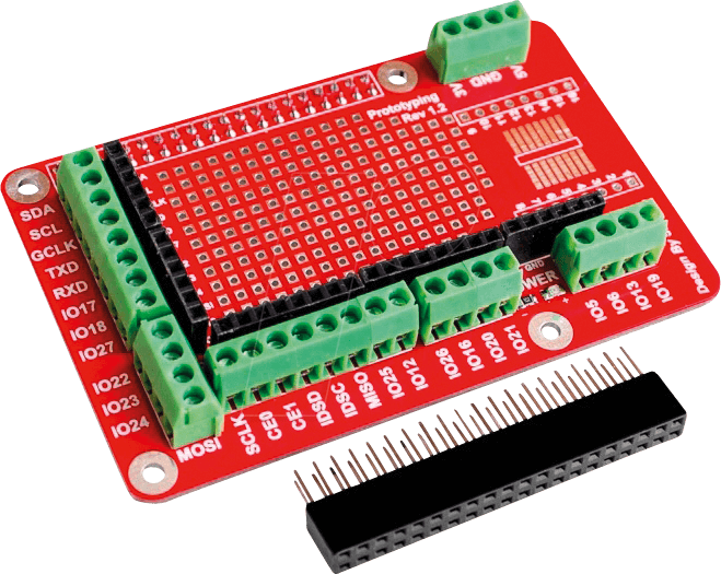 RASP SHD PROTO3 - Raspberry Pi Shield - Prototyp, RM 2,54