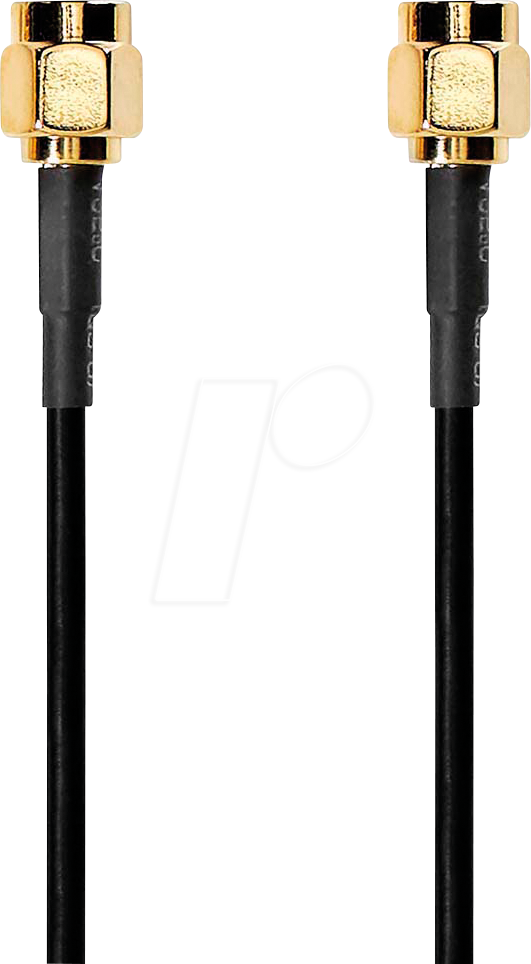 N CSGL02000BK50 - Antennenkabel, SMA-Stecker / SMA-Stecker, 5 m