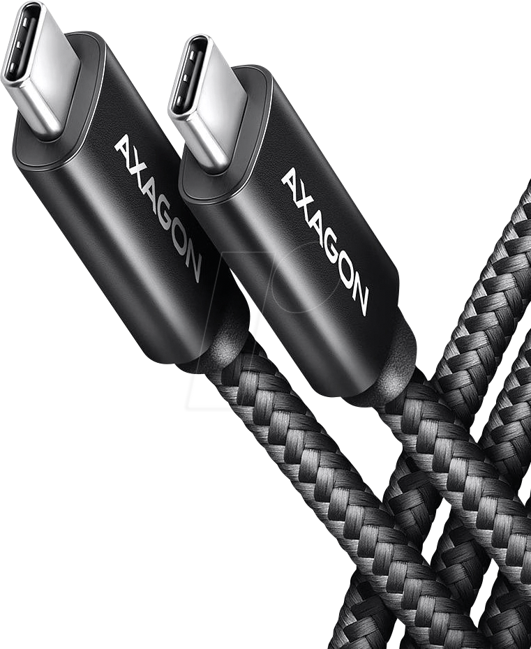 AXG BUCM4XCM05AB - USB 4.0 Kabel, 40 Gbit/s, 240 W, 8K 60Hz, 0,5 m