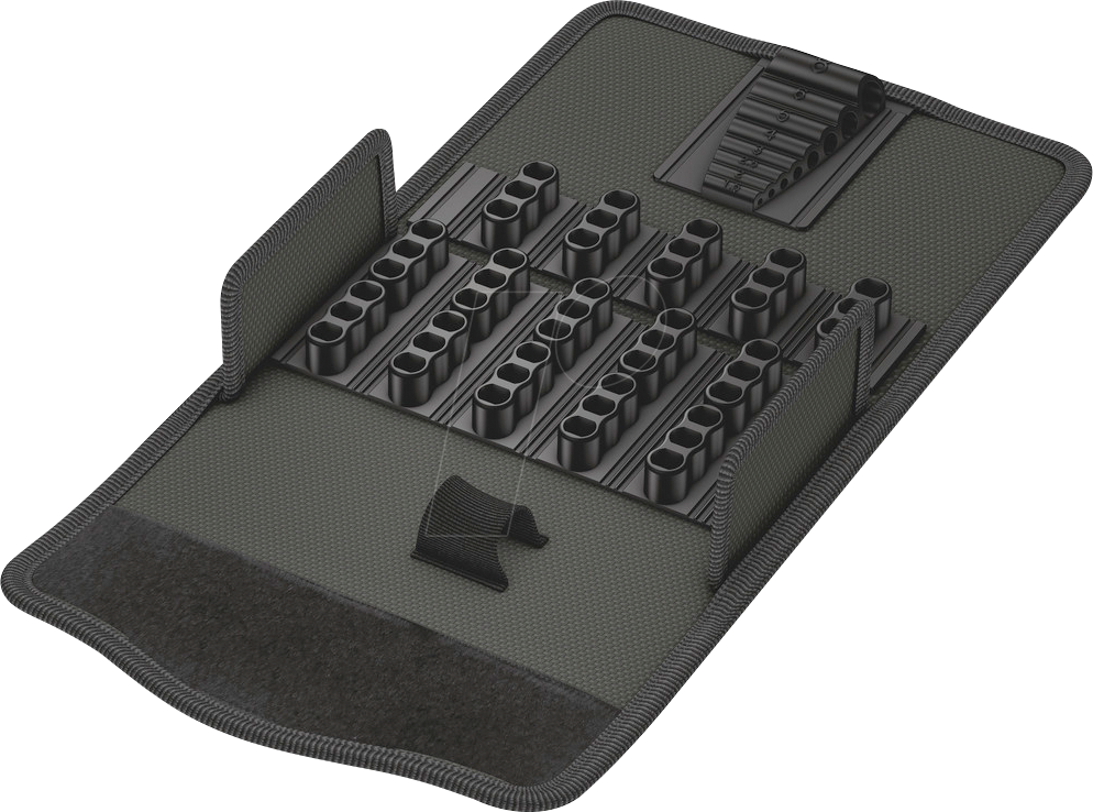 WERA 05136463001 - Textile Box, leer, 140 x 88 x 47 mm