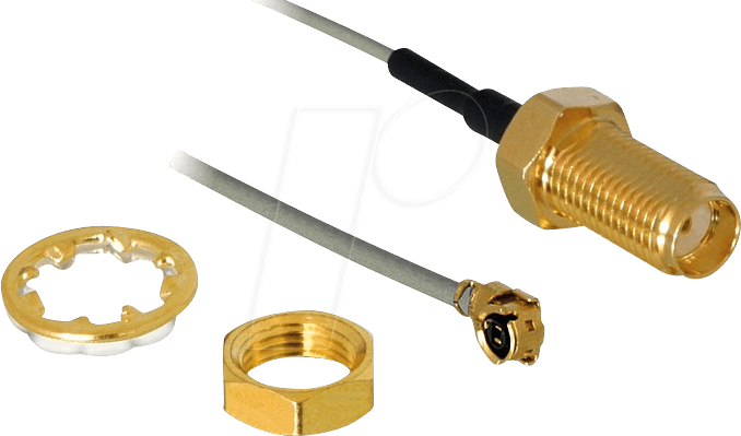DELOCK 88418 - WLAN Kabel, SMA Buchse, I-PEX Stecker