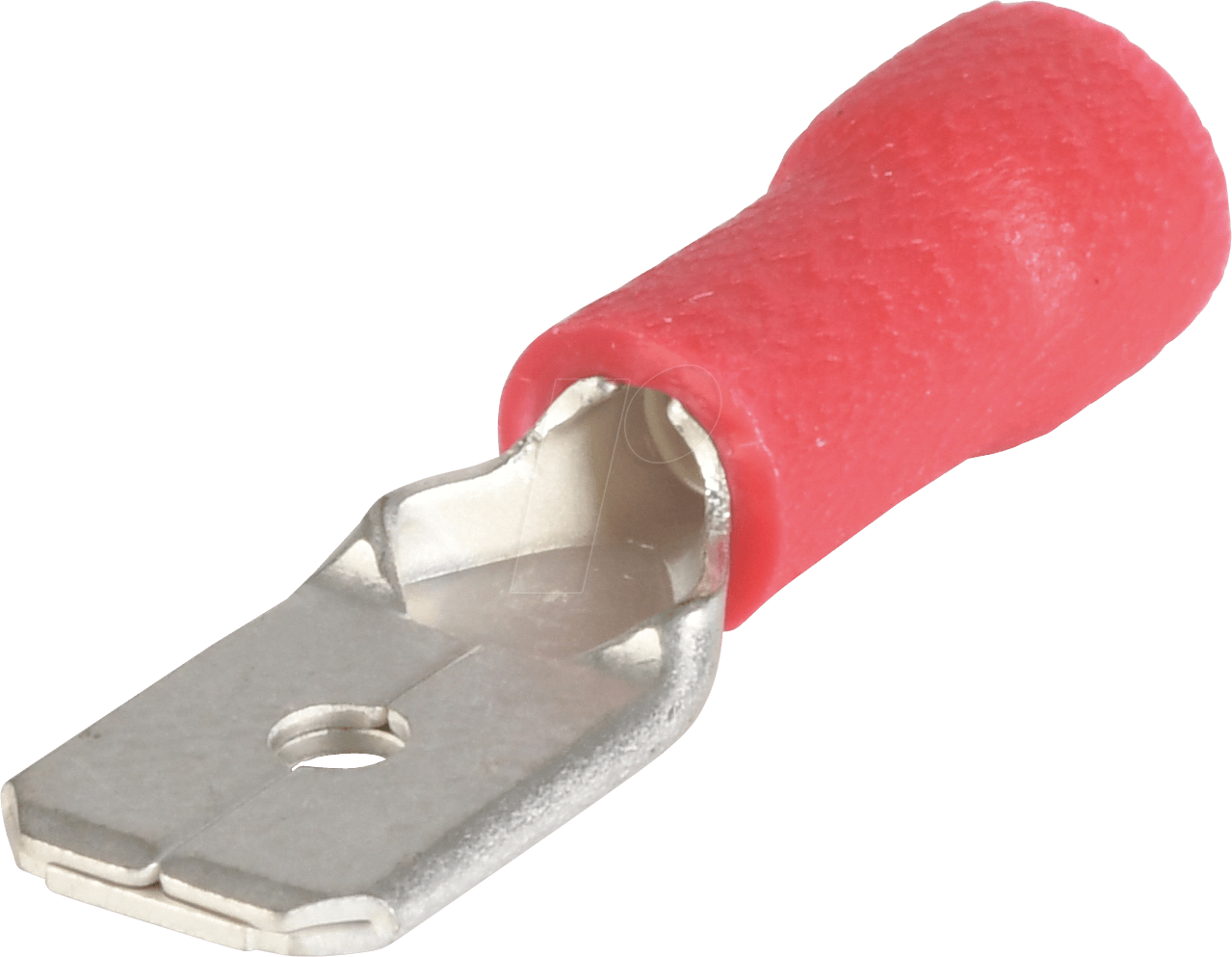 VT FS-R-6,35 - Flachstecker, Breite: 6,35mm, rot