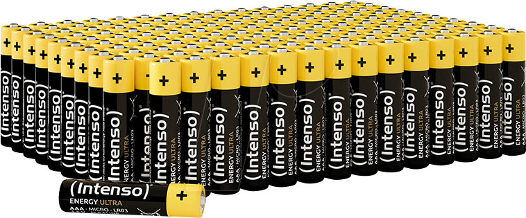 INTENSO 150X AAA - Energy Ultra, Alkaline Batterie, AAA (Micro), 150er-Pack