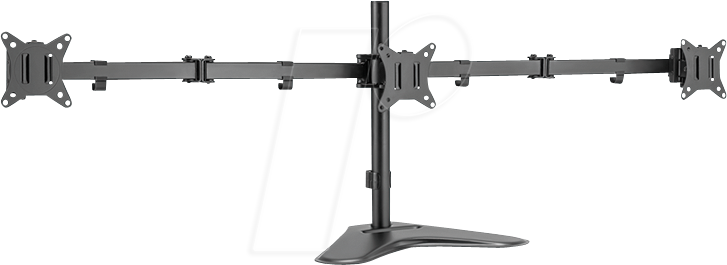 LOGILINK BP0174 - Monitor Standfuß, 3 Displays, 17'' - 27'', 658 mm
