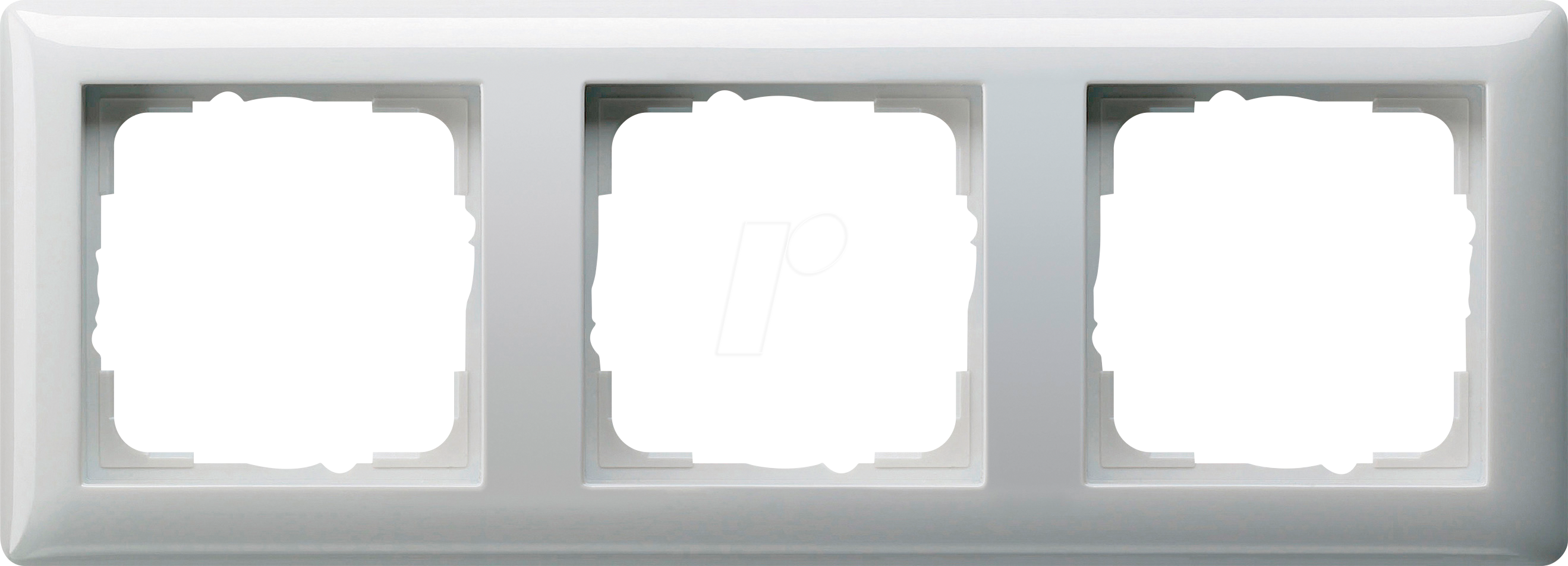 GIRA55 RA3 RWG - Rahmen Reinweiß glänzend, 3-fach