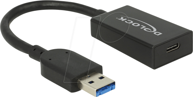 DELOCK 65698 - USB 3.1 Konverter, A Stecker auf C Buchse