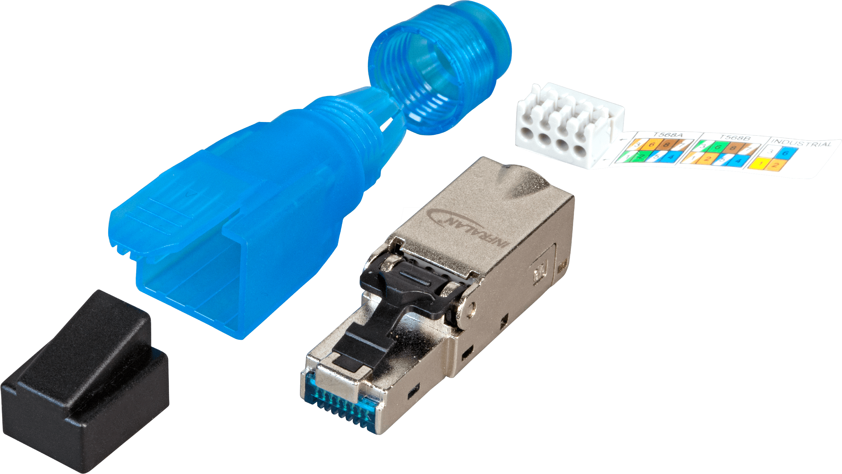 RJ45 88035AV - RJ45 Stecker STP, Cat.6A / Class EA, feldkonfektionierbar