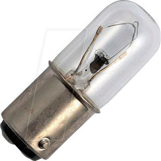 SCHI 154539300 - Ba15d T16x45 24V 208mA 5W C-2V 2Khrs Klar