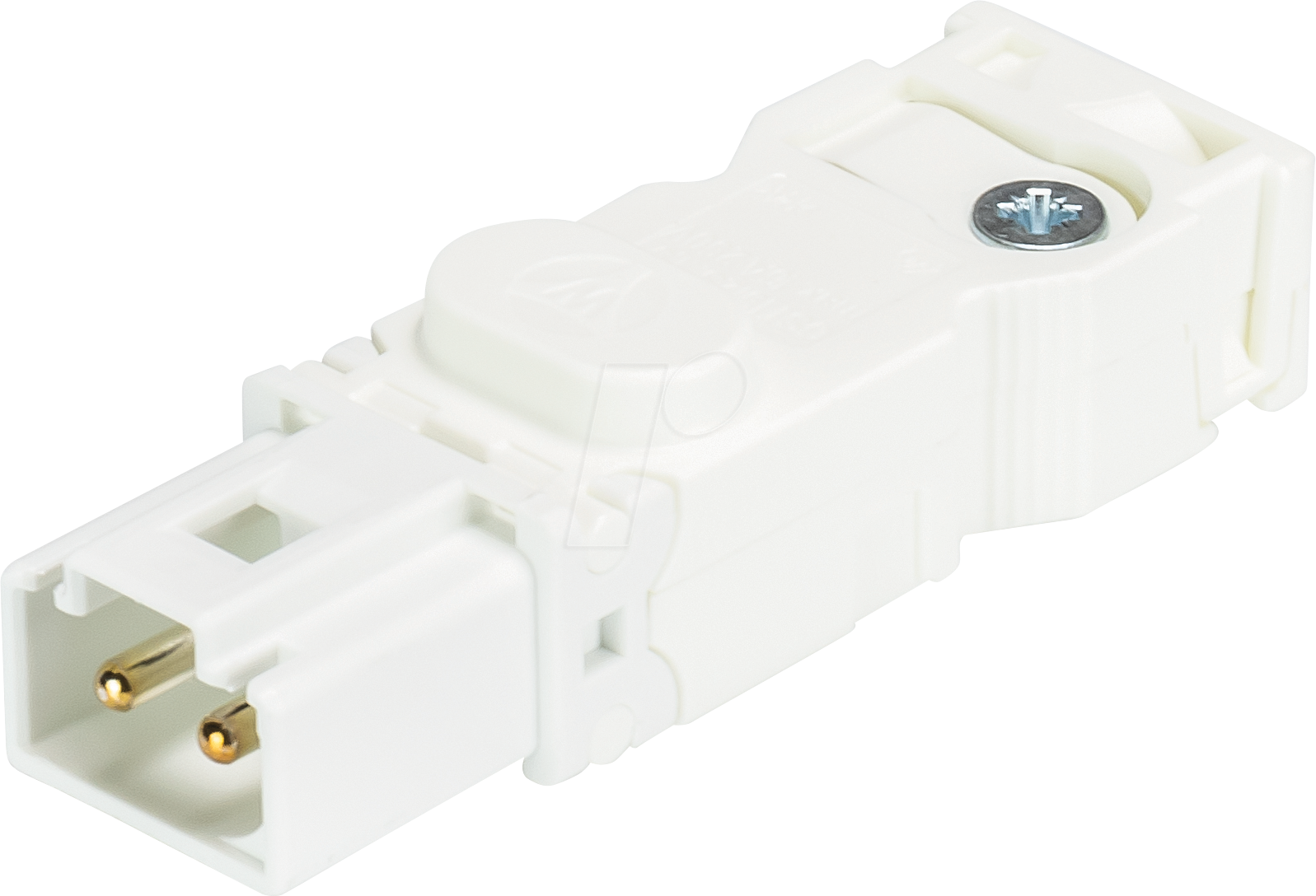 Thumbnail - GST 15I2 S ZFW W - Steckverbinder - Schraubanschluss, Stecker, weiß