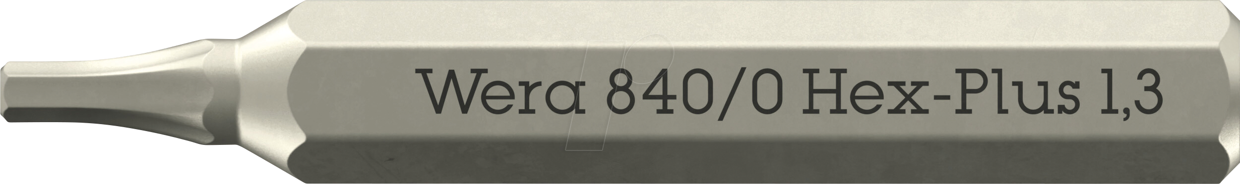 WERA 05058109001 - Micro Bit Innensechskant Bit 1.3x30