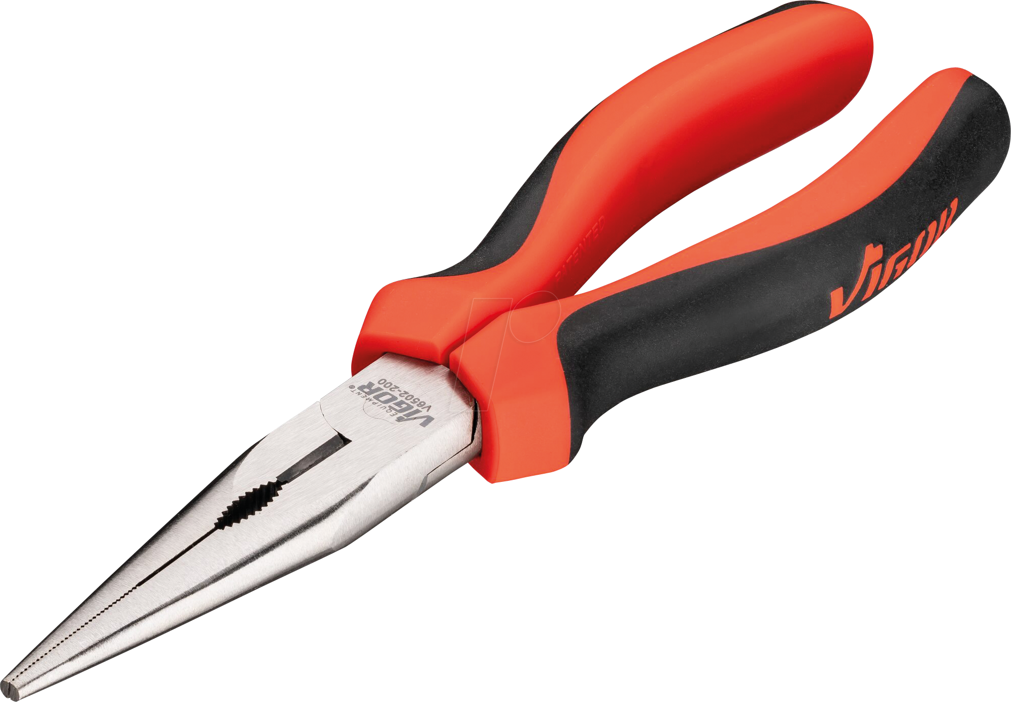 VI 6502-200 - Flachrundzange, 200 mm
