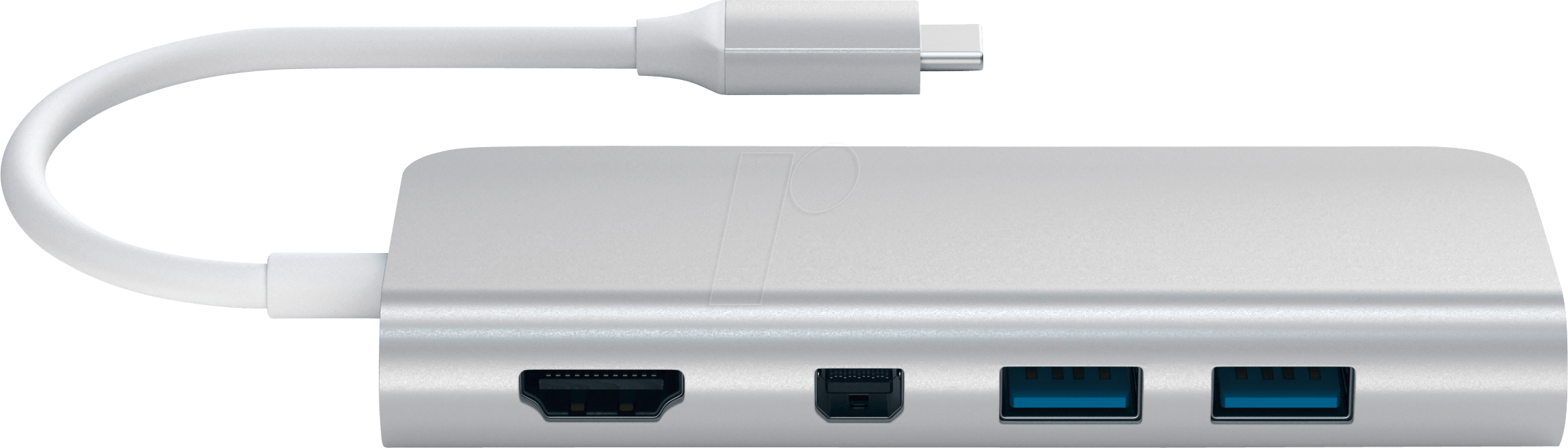 Thumbnail - ST-TCMM8PAS - USB-C Dockingstation, Aluminium, silber