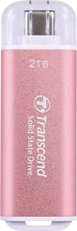 TS2TESD300P - Transcend Portable SSD pink 2TB