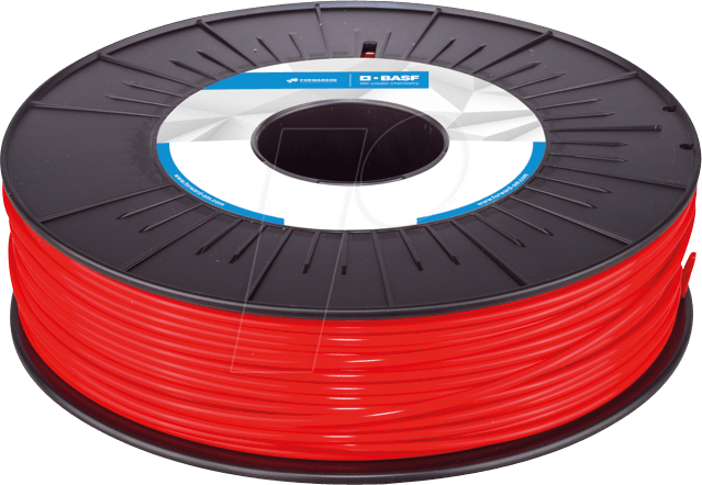 BASFU 20100 - Filament, PLA, rot, 1,75 mm, 750 g