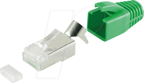 SHVP 72067-G - Stecker SET Kabel bis AWG 23, grün, 1 Stk.