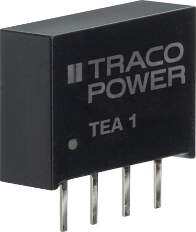 TEA 1-0505 - DC/DC-Wandler TEA 1, 1 W, 4,5-5,5/5,0 VDC, SIL-4