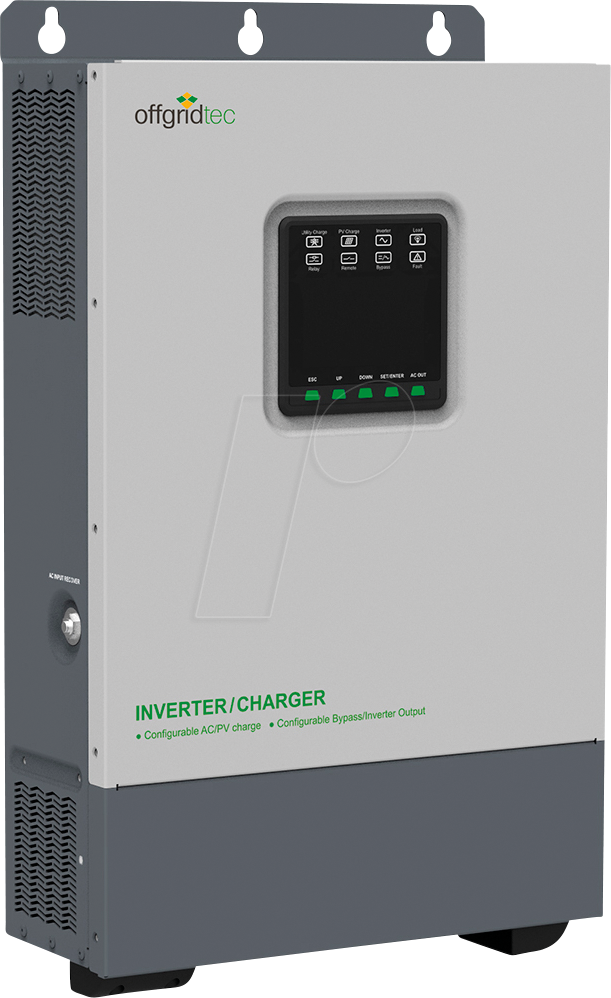 OFF 1-01-013700 - Solar Wechselrichter, 3000/100/80 Kombi - AGM, GEL, FLD und LiFe
