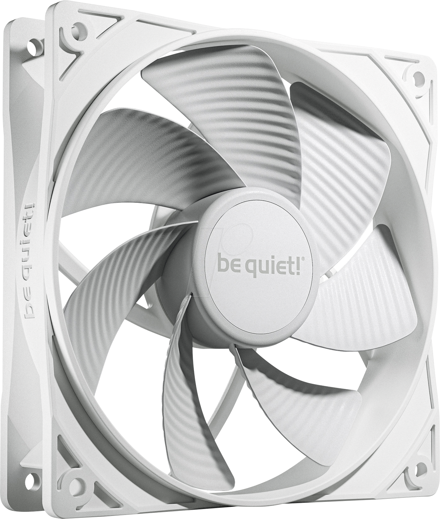 BQT BL136 - be quiet! Pure Wings 3 White 120mm PWM Reverse White