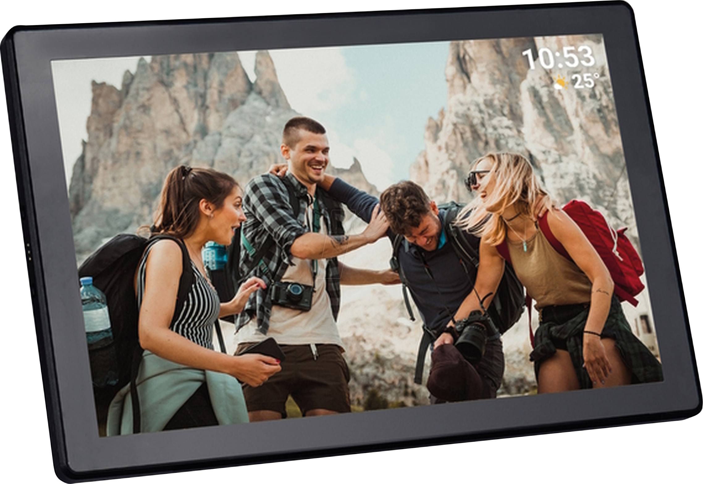 BRAUN DF 1011 SW - Digitaler Bilderrahmen, DigiFrame 1011, schwarz