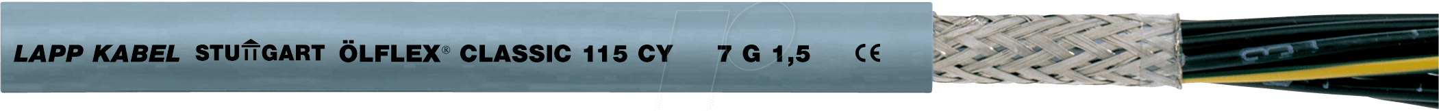 Thumbnail - CL15CY 5G1,5-50 - Steuerleitung CLASSIC 115 CY, 5 x 1,5 mm, 50 m, mit PE
