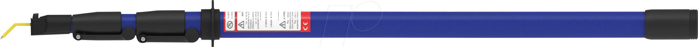 PJP XTRIO-3B216 - Prüfspitze, Teleskopstab, 81 cm bis 216 cm