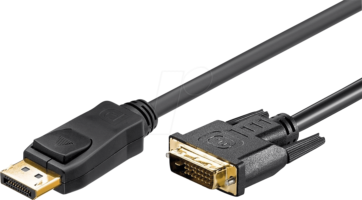 Thumbnail - GOOBAY 51960 - DisplayPort/DVI-D Adapterkabel 1.2 1,0 m