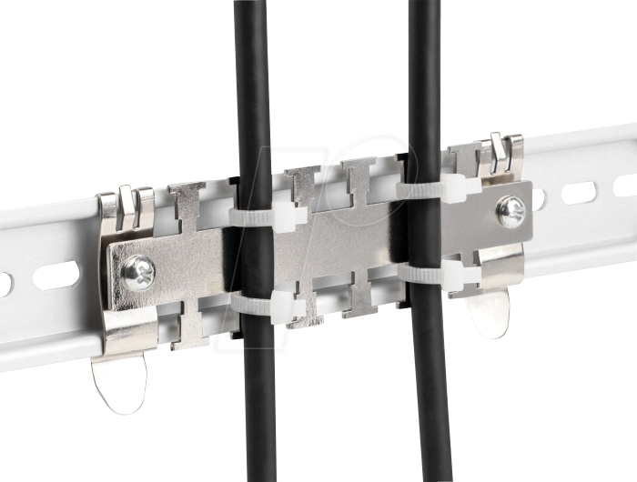 DELOCK 65969 - Kabelabfangleiste für Hutschiene