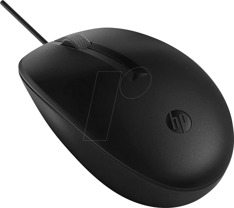 HP 265D9AA - Maus (Mouse), Kabel, USB, schwarz