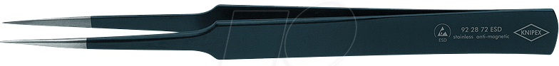 Thumbnail - KN 92 28 72 ESD - Pinzette, gerade, spitz, 135 mm, ESD