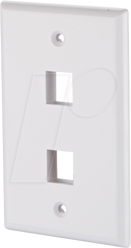 BTR 1309152402KE - Keystone Anschlussdose US-Style 2 Port