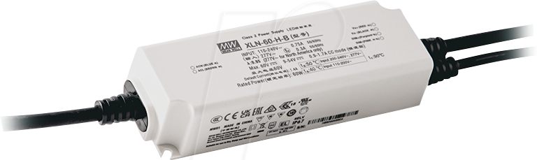 Thumbnail - MW XLN-60-24-B - LED-Netzteil, 60 W, 24 V, 2,5 A